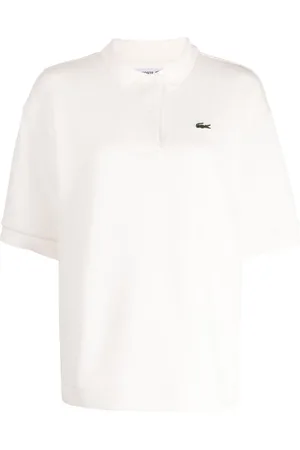 Lacoste Logo-appliqué cotton polo shirt