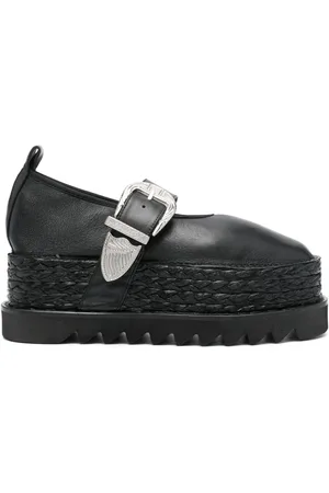 TOGA PULLA 70mm leather espadrilles