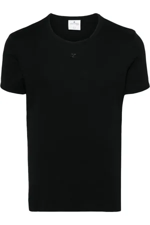 Courrèges Logo-appliqu?? T-shirt