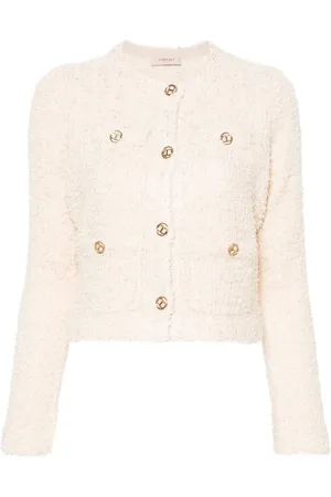 Twin-Set Bouclé knitted jacket
