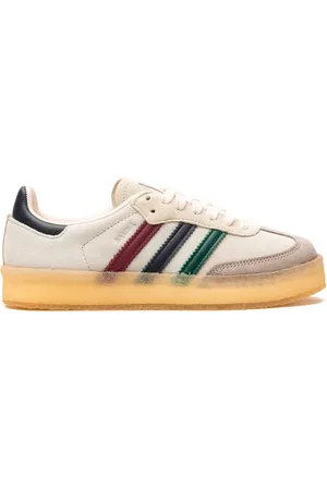 adidas X Kith x Clarks Samba "Kithmas - Multi-Color Stripes" sneakers