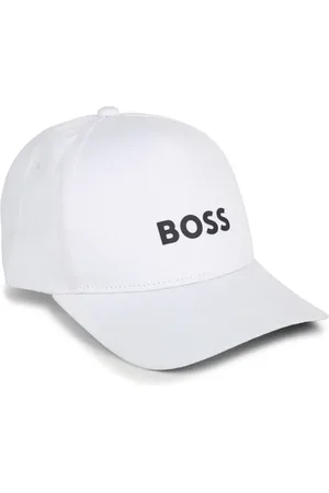 HUGO BOSS Logo-appliqué cotton cap