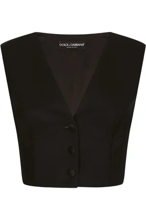 KIM DOLCE&GABBANA layered-shirt corset top, Dolce & Gabbana