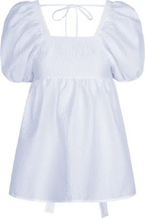 Cecilie Bahnsen Alma matelass??-effect blouse
