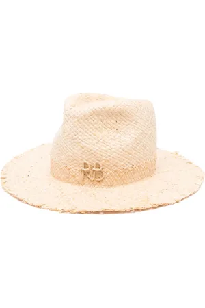 Ruslan Baginskiy Logo-appliqué fedora hat