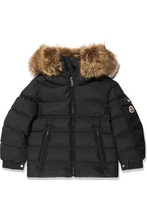 Moncler Logo-appliqué puffer hooded jacket