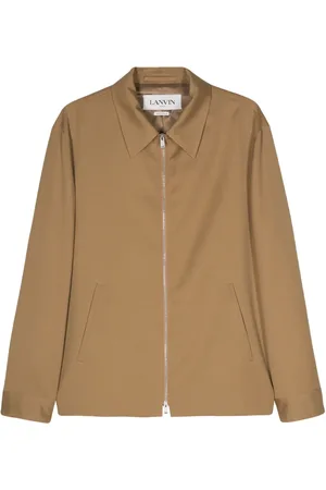 Lanvin Appliqué logo wool jacket