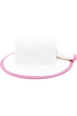 MONNALISA Floral-appliqué sun hat