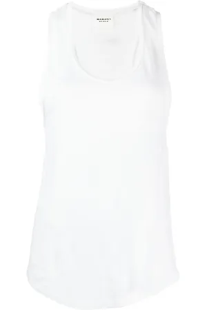 Marant Etoile Arielle linen tank top