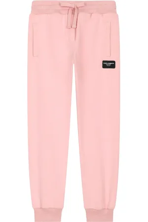 Dolce & Gabbana Logo-appliqué cotton track pants
