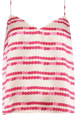 ERES Câlin heart-print camisole top