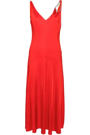 Lanvin Appliqu??-detail midi dress