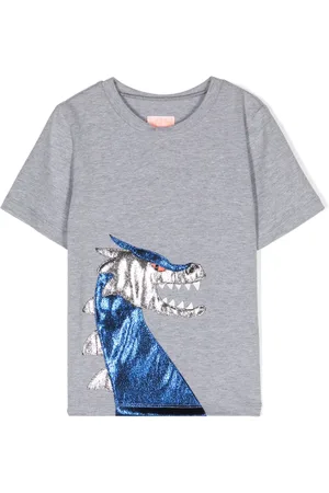 Wauw Capow by Bangbang Good Luck Dragon mélange T-shirt