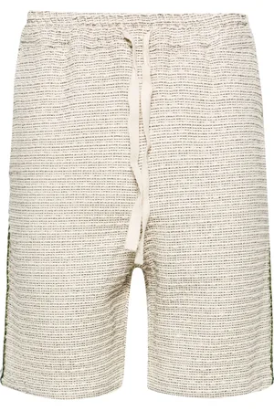 Drôle de Monsieur Braid-trim boucl?? shorts