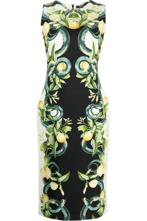 Roberto Cavalli leopard-print Plunge Midi Dress - Farfetch