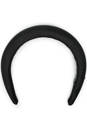 Patou Logo-charm satin haird band