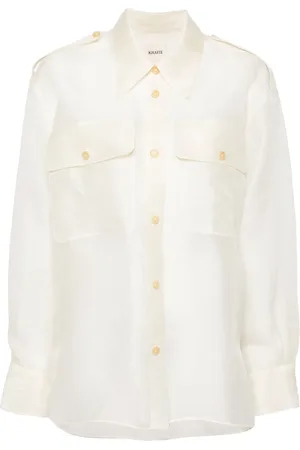 Khaite Missa silk shirt