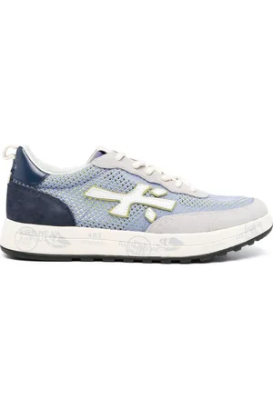 Premiata Logo-appliqu?? low-top sneakers