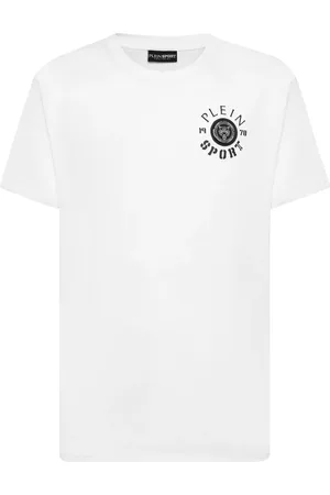 Philipp Plein Logo-appliqué cotton T-shirt