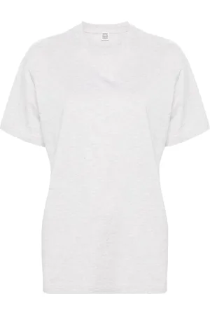 Totême Mélange-effect T-shirt