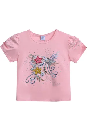 Mimi Tutu Floral-appliqu?? T-shirt
