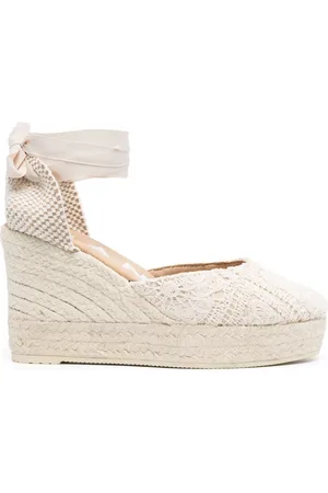 MANEBI Yucatán 100mm wedge espadrilles