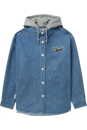 Chocoolate Logo-appliqu?? denim jacket