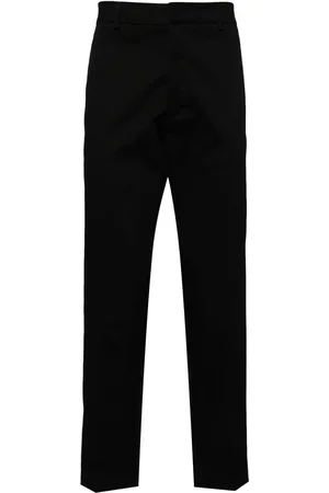 Moncler Logo-appliqué poplin trousers