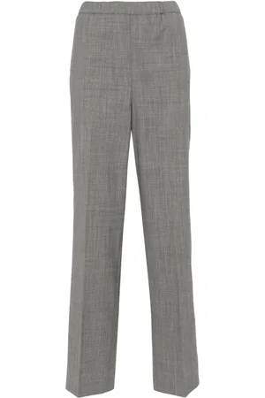 Fabiana Filippi M??lange straight-leg trousers