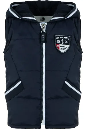 Lapin House Logo-appliqu?? padded gilet