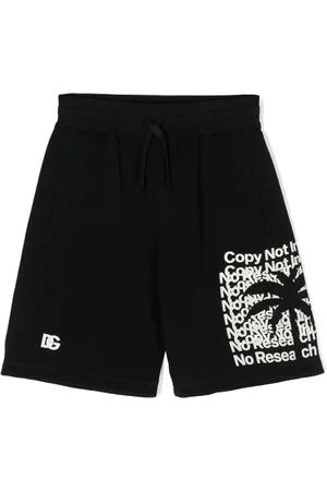 Dolce & Gabbana Logo-print cotton shorts