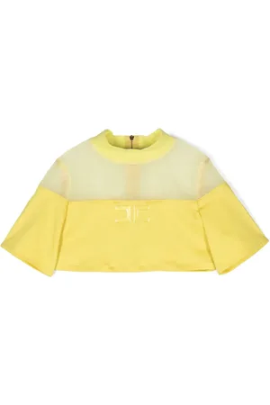 Elisabetta Franchi Logo-appliqu?? cropped top