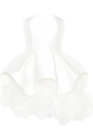 Ana Radu Floral-appliqu?? mini dress