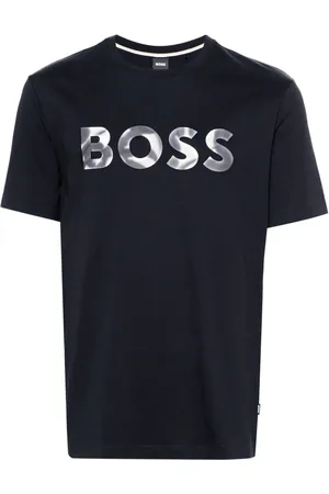 HUGO BOSS Logo-appliqué cotton T-shirt