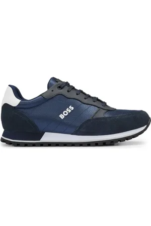 HUGO BOSS Logo-appliqu?? panelled sneakers