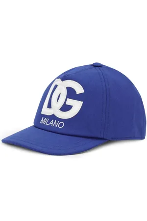 Dolce & Gabbana Logo-appliqué cotton-twill baseball cap