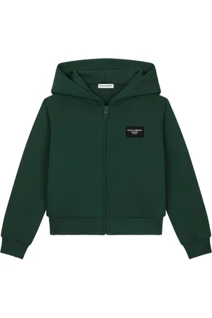 Dolce & Gabbana Logo-appliqué cotton hoodie