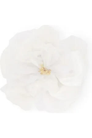Dolce & Gabbana Floral-appliqué silk brooch
