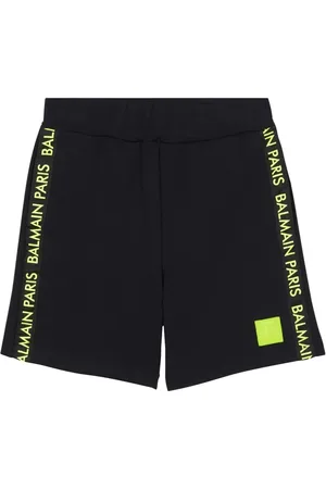 Balmain Logo-appliqu?? jersey shorts