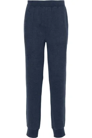 corneliani M??lange-effect track pants