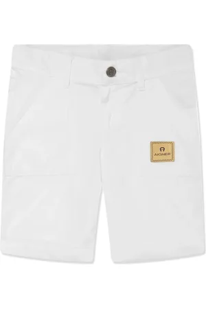 Aigner Logo-appliqué cotton shorts
