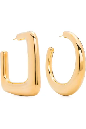 Jacquemus Les Grandes Cr??oles Ovalo hoop earrings