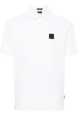 HUGO BOSS Appliqué-logo polo shirt