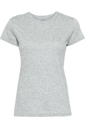 Vince Mélange-effect cotton T-shirt