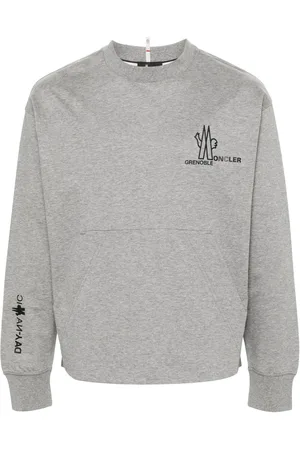 Moncler Logo-appliqu?? cotton sweatshirt