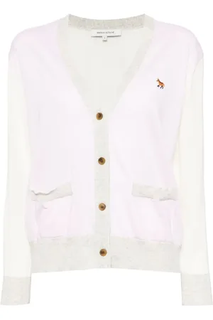 Maison Kitsuné Logo-appliqué cardigan
