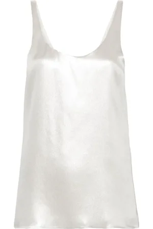 Chloé Silk-lam?? tank top