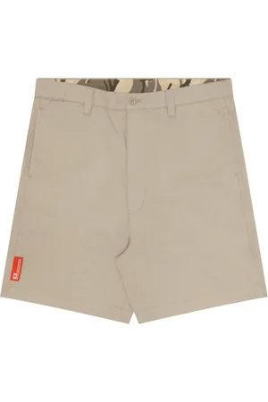 A Bathing Ape Ogo-appliqu?? cotton chino shorts