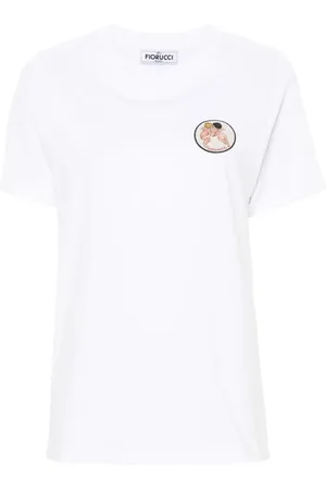 Fiorucci Logo-appliqu?? cotton T-shirt