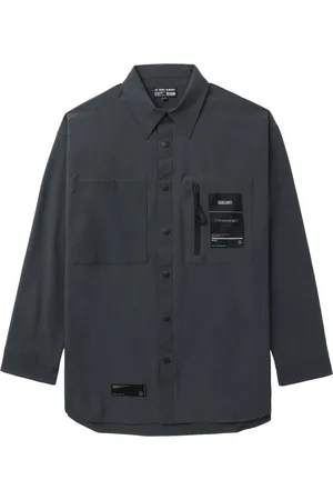 Izzue Logo-appliqu?? drop-shoulder shirt